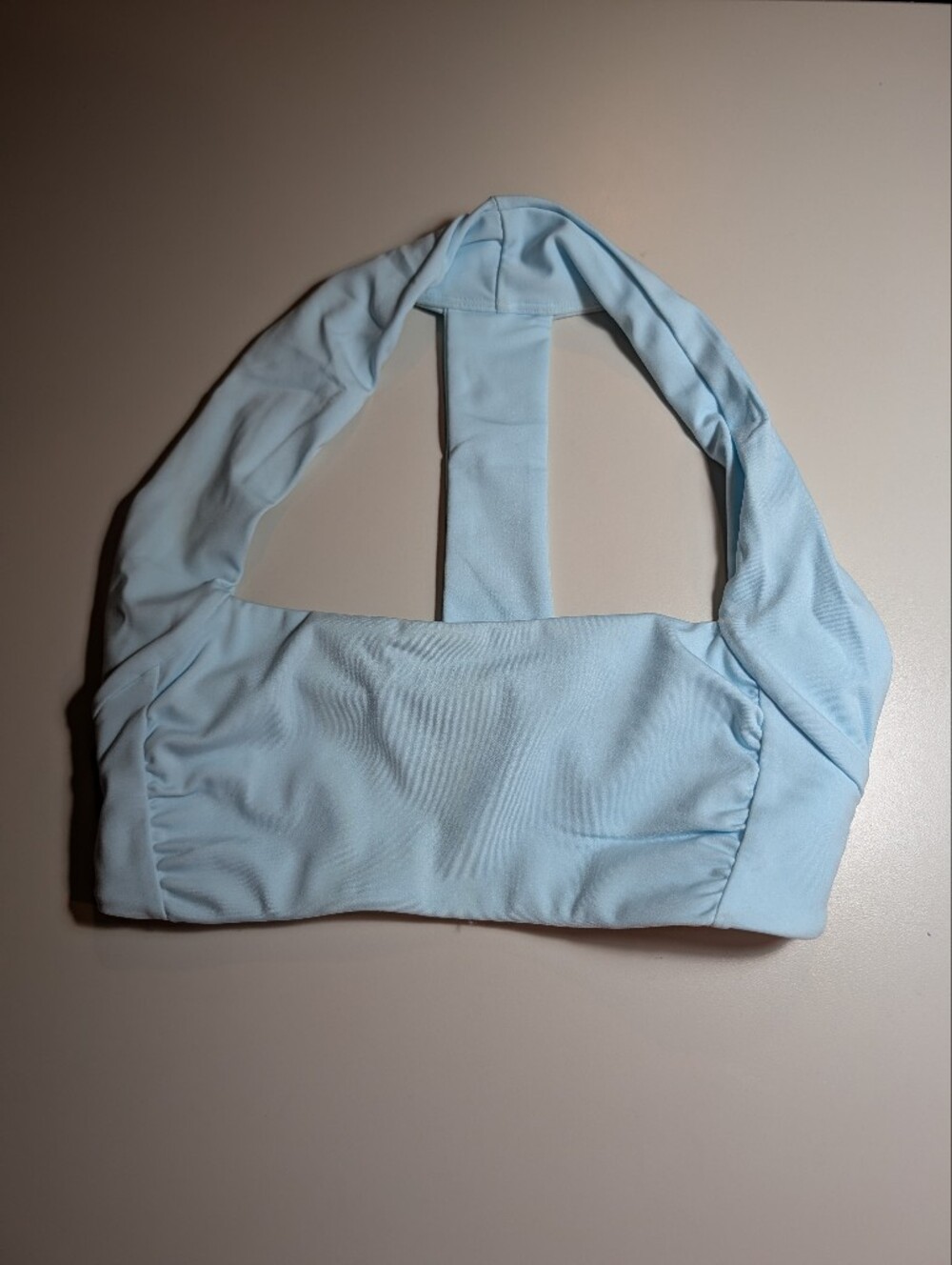 FP Movement Light Blue Halter Bralette - Women XS Intimates